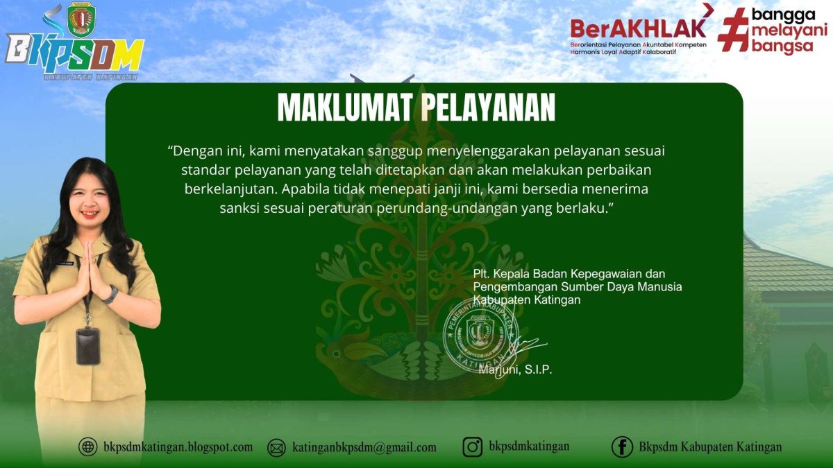 Maklumat Pelayanan