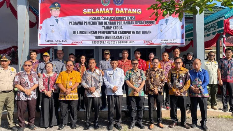 PELAKSANAAN SELEKSI KOMPETENSI CALON PPPK TAHAP KEDUA DI LINGKUNGAN PEMERINTAH KABUPATEN KATINGAN DIFASILITASI KANTOR REGIONAL VIII BKN BANJARBARU