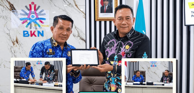 BKPSDM Katingan Perkuat Manajemen Talenta ASN Bersama BKN